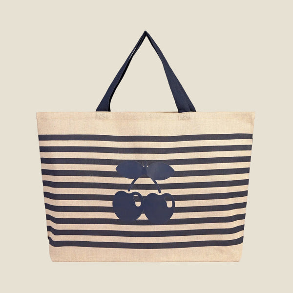 TOTE YUTE BEACH CHERRY BLUE