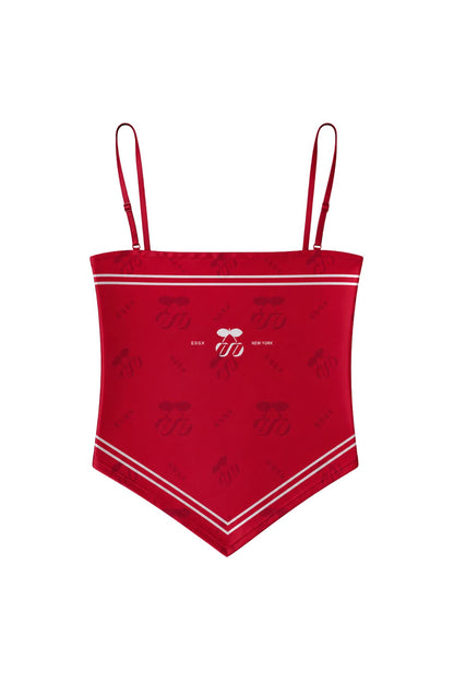 BANDANA TOP ESSX00PACHA RED