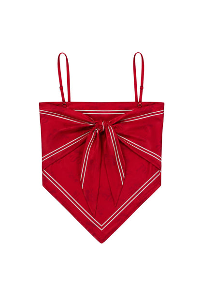 BANDANA TOP ESSX00PACHA RED