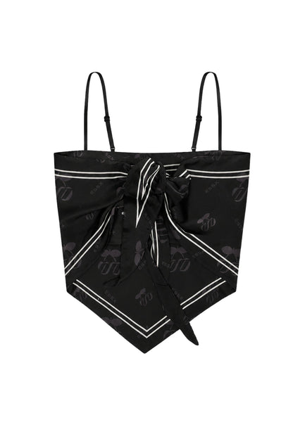 BANDANA TOP ESSX00PACHA BLACK