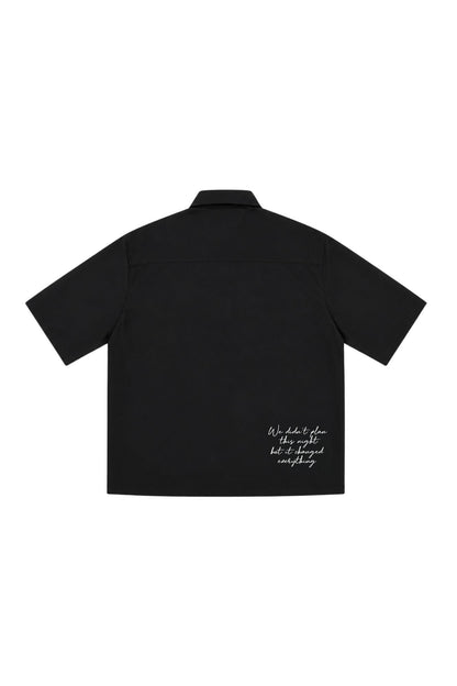 SHIRT WE DIDNT PLAN ESSX00PACHA BLACK
