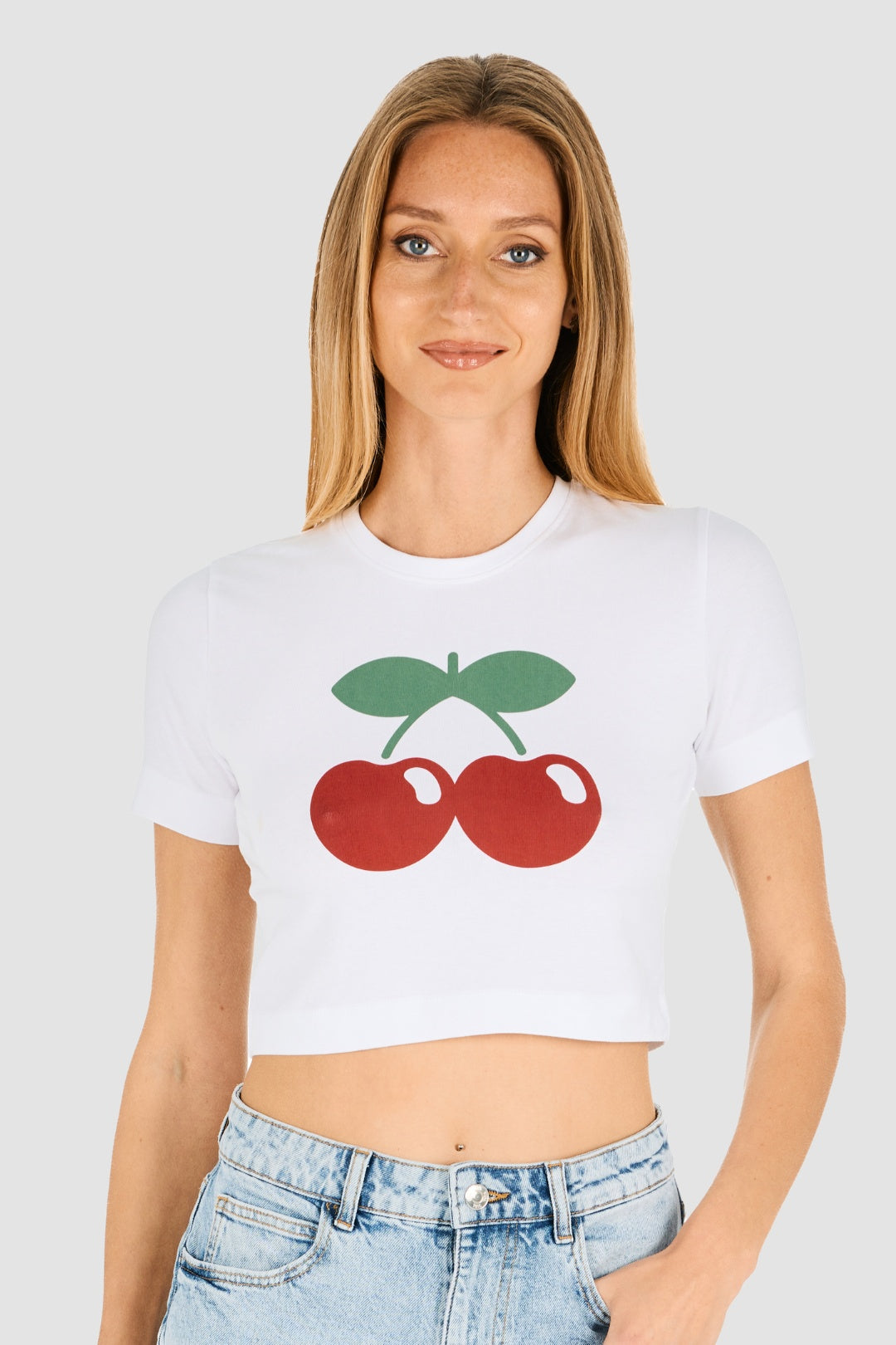 Camiseta Cherry Crop