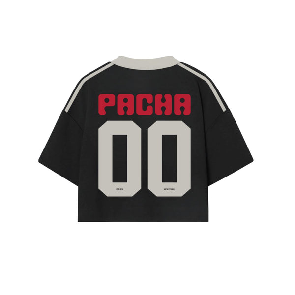 CROP WOMAN RUGBY ESSX00PACHA BLACK