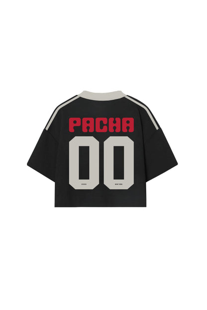 CROP WOMAN RUGBY ESSX00PACHA BLACK