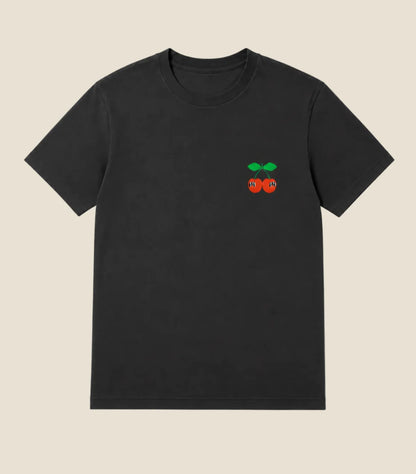 T-SHIRT ABRACADABRA MAGIC CHERRY DARK GREY