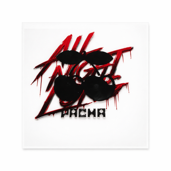 ALL NIGHT LONG EMBOSSED STICKER