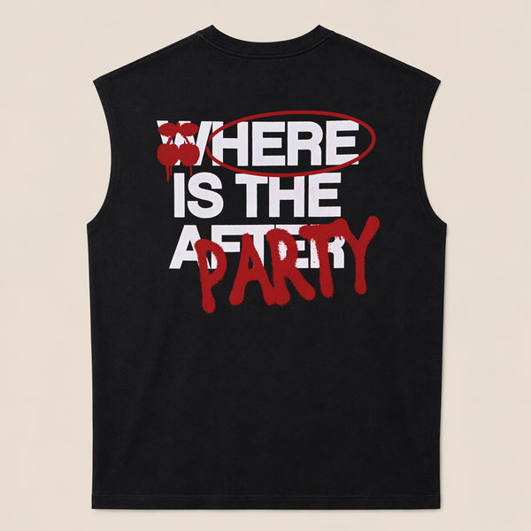 SLEEVELESS AFTER PARTY BLACK