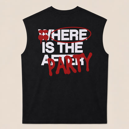 SLEEVELESS AFTER PARTY BLACK