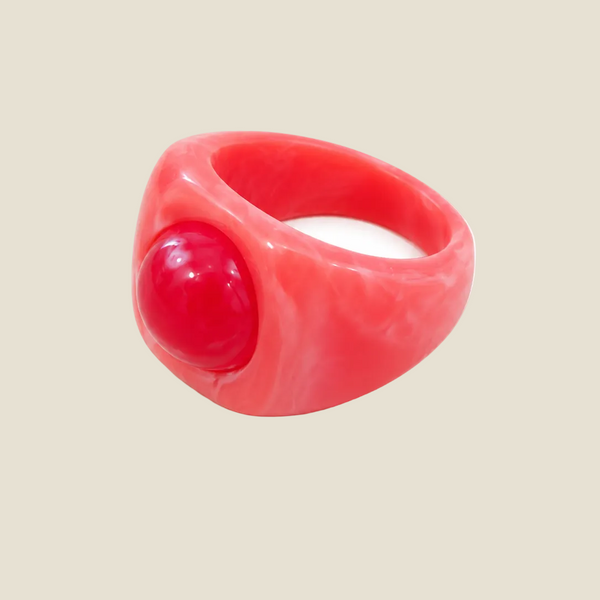 RING SQUARE ORANGE