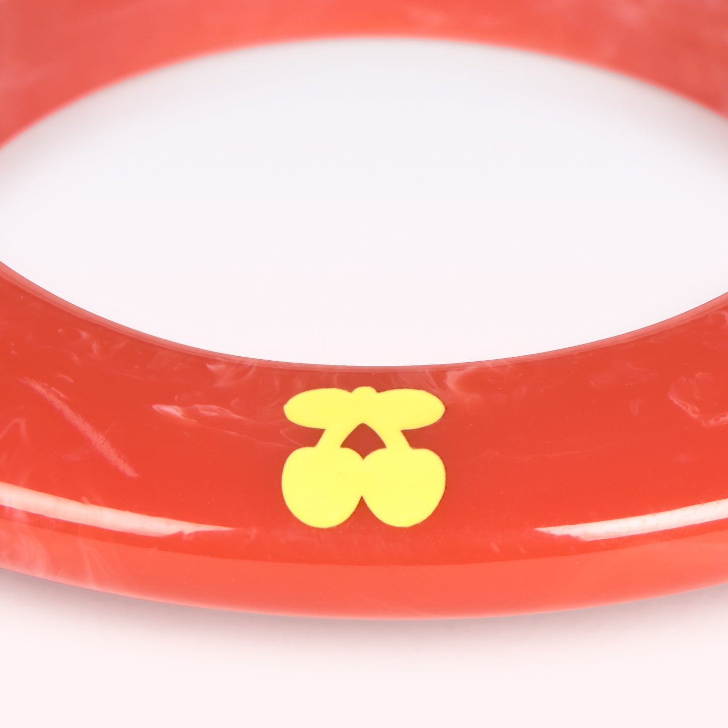 BANGLE GEOMETRIC ORANGE