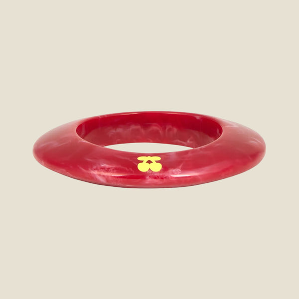 BANGLE GEOMETRIC RED - second image