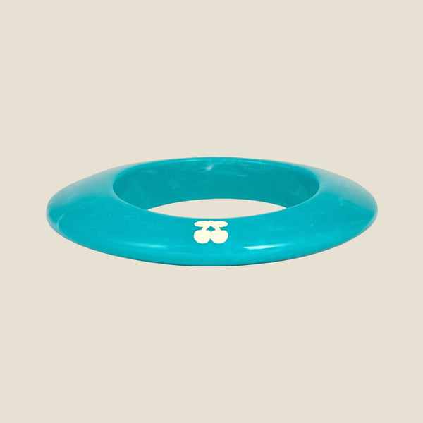 BANGLE GEOMETRIC TURQUOISE - second image