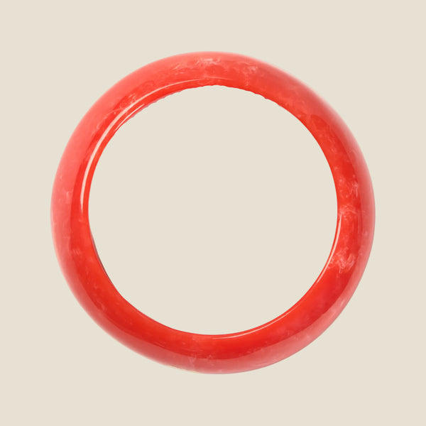 BANGLE ROUND ORANGE - second image