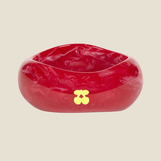 BANGLE ROUND RED