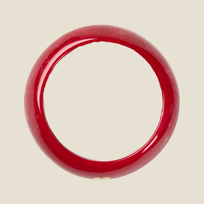 BANGLE ROUND RED