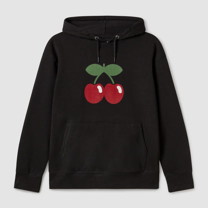 Basic-Sweatshirt mit Kirschen