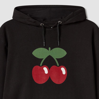 Basic-Sweatshirt mit Kirschen