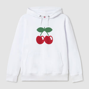 Basic-Sweatshirt mit Kirschen