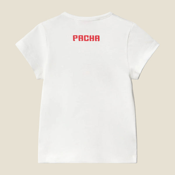 T-SHIRT SUN&MOON BABY WHITE - second image