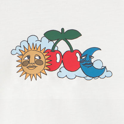 T-SHIRT SUN&MOON BABY WHITE