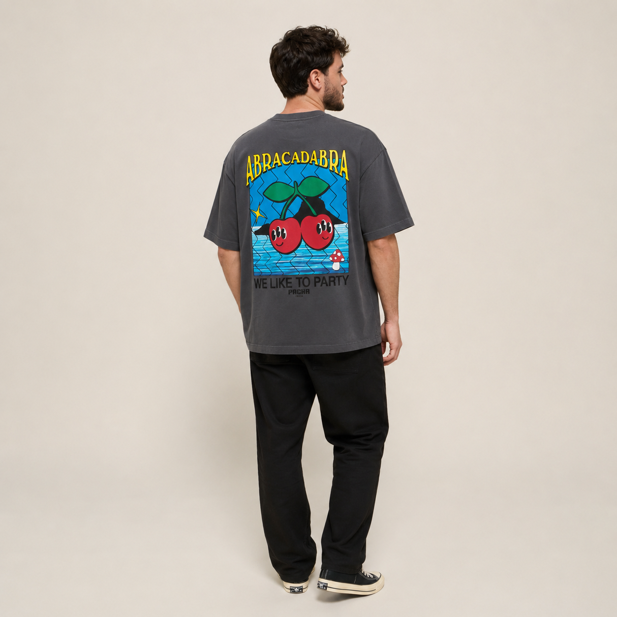 T-SHIRT ABRACADABRA DARK GREY