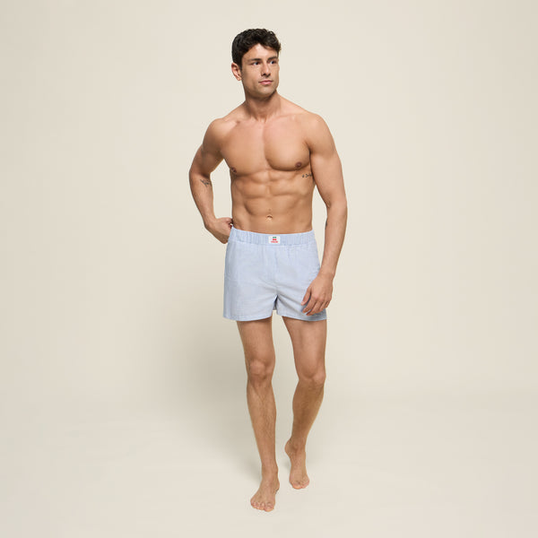 BOXER STRIPES BLUE