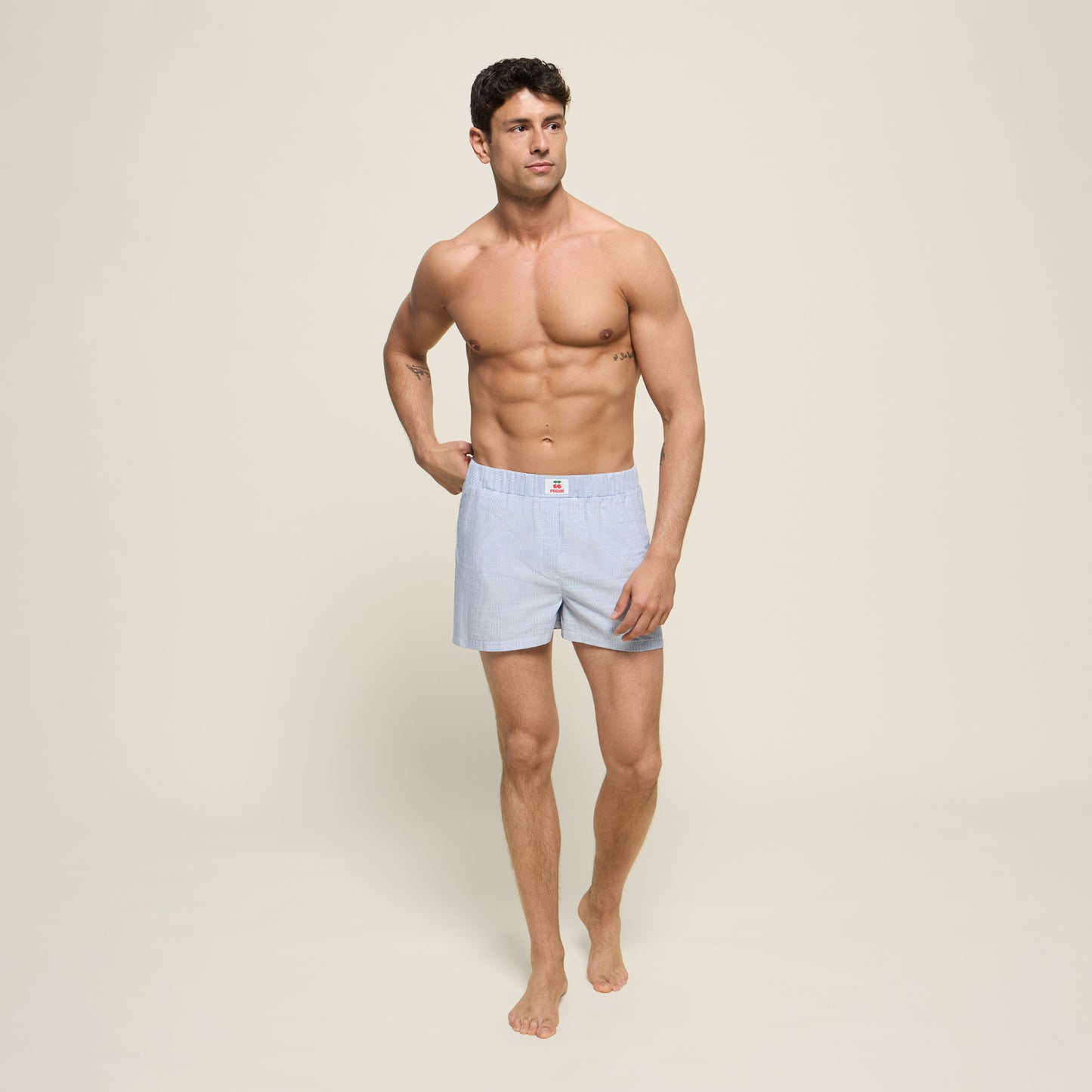 BOXER STRIPES BLUE