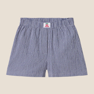 BOXER VICHY BLUE