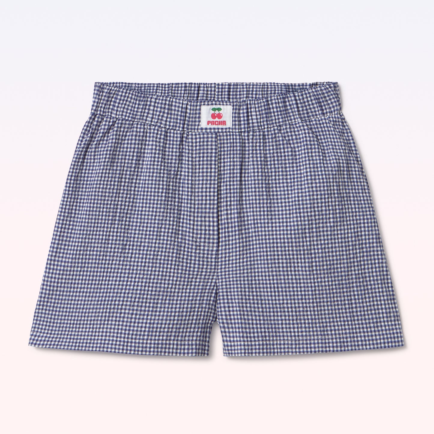 BOXER VICHY BLUE