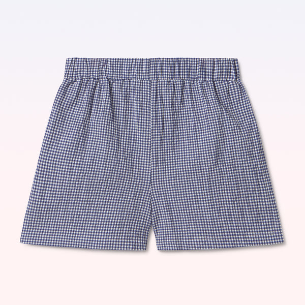 BOXER VICHY BLUE - second image