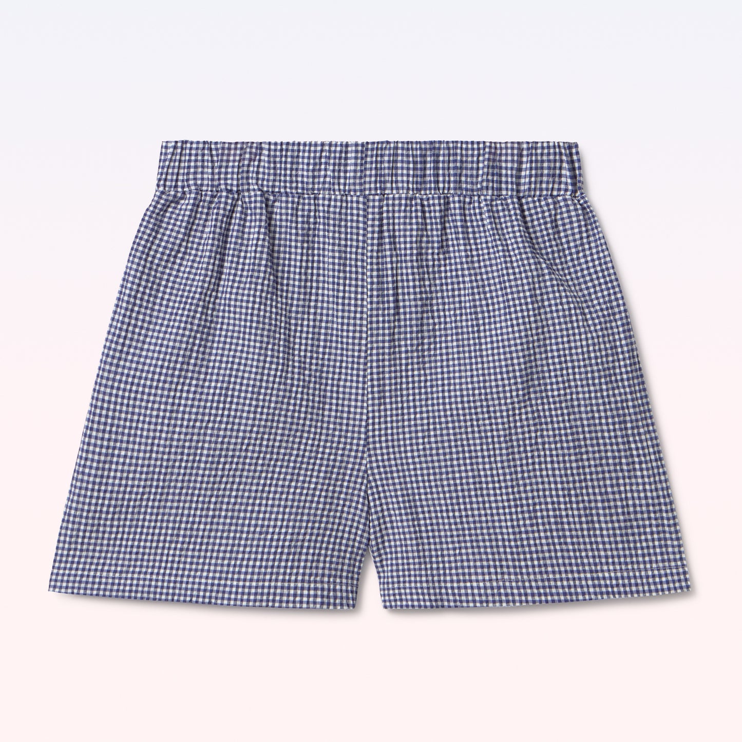 BOXER VICHY BLUE