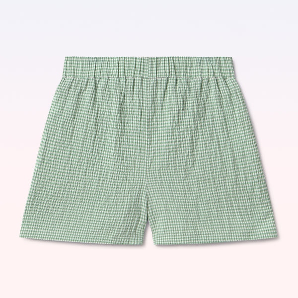 BOXER VICHY GREEN - second image