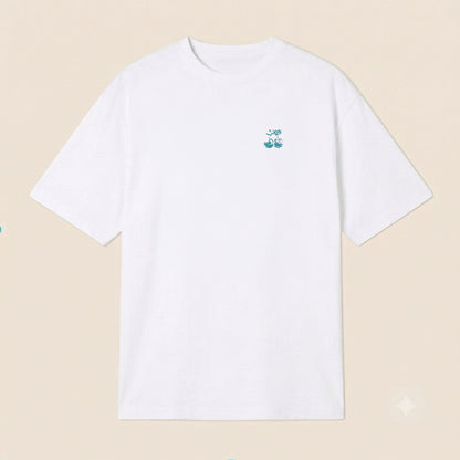 T-SHIRT BROKEN CHERRY WHITE