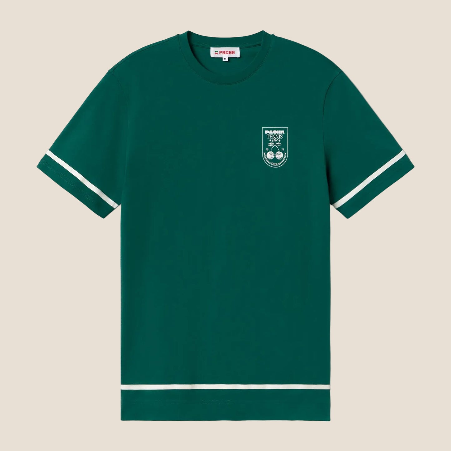 T-SHIRT TENNIS GREEN