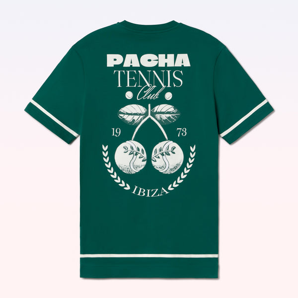 T-SHIRT TENNIS GREEN