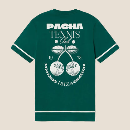T-SHIRT TENNIS GREEN