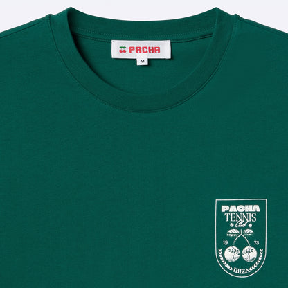 T-SHIRT TENNIS GREEN