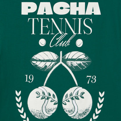 T-SHIRT TENNIS GREEN
