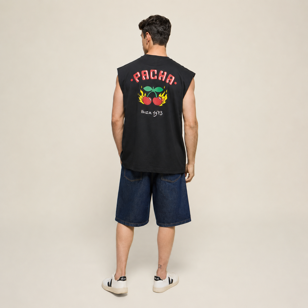 SLEEVELESS CHERRY FIRE