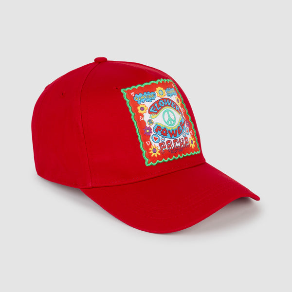 Boné de flor de beisebol