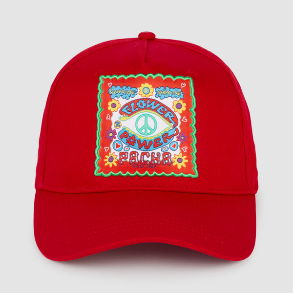 Casquette de baseball à fleurs