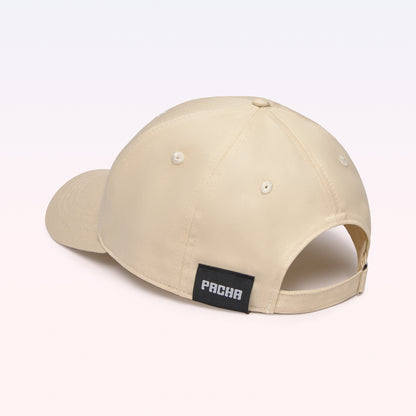CAP PACHA CHERRY BASEBALL ECRU