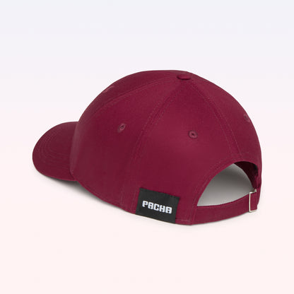 CAP PACHA NIGHT WAS BASEBALL BURGUNDY