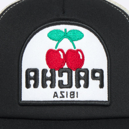 CAP REFLECT TRUCKER KIDS BLACK