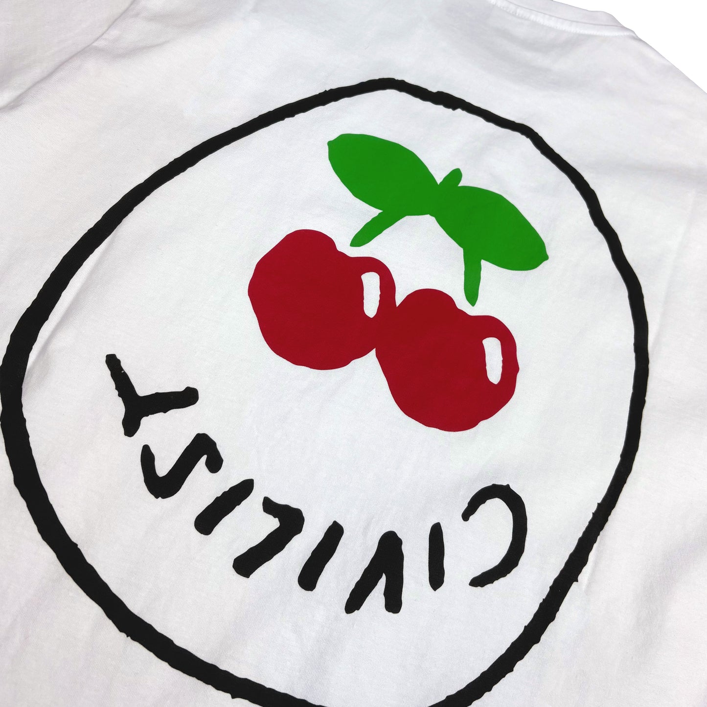 T-SHIRT CIVILIST CHERRY X PACHA WHITE