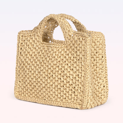 MINI HANDBAG ECRU
