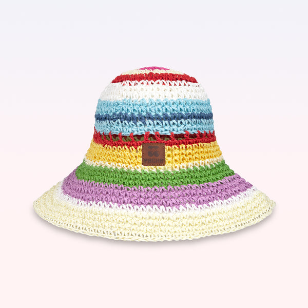 CROCHET SUN HAT MULTICOLOR