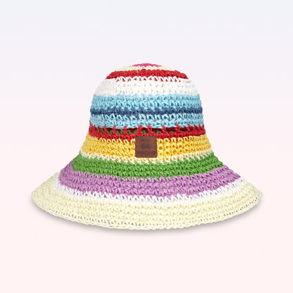 CROCHET SUN HAT MULTICOLOR