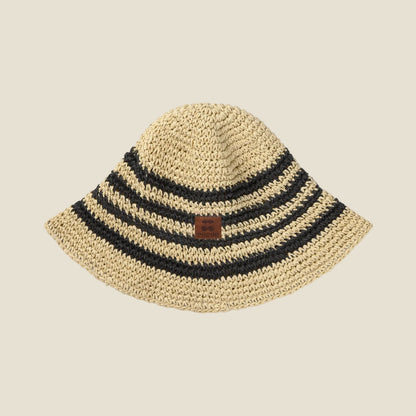 CROCHET SUN HAT STRIPES