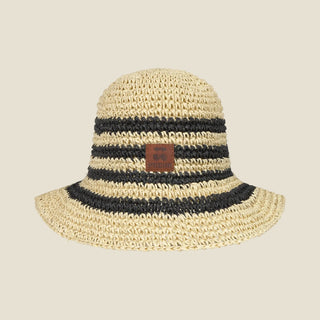 CROCHET SUN HAT STRIPES